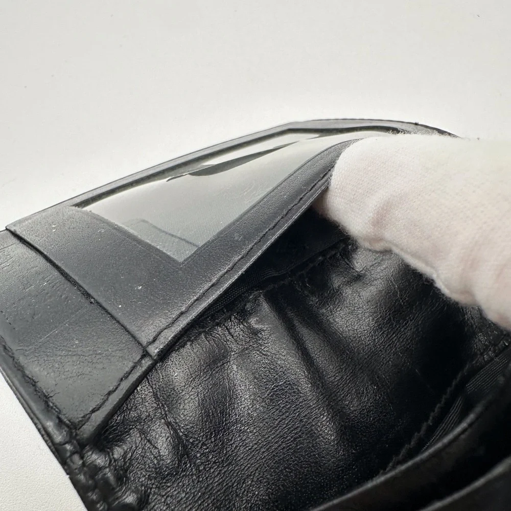MCM Black Wallet bi fold wallet for Men